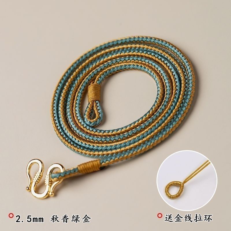 สร้อยคอแปดเส้นใหม่เอี่ยม2.5สี ทิเบต สร้อยคอแปดเส้นใหม่2.5สีสไตล์ทิเบตทิเบตปลอดภัยผู้ชายผู้หญิงที่เรี