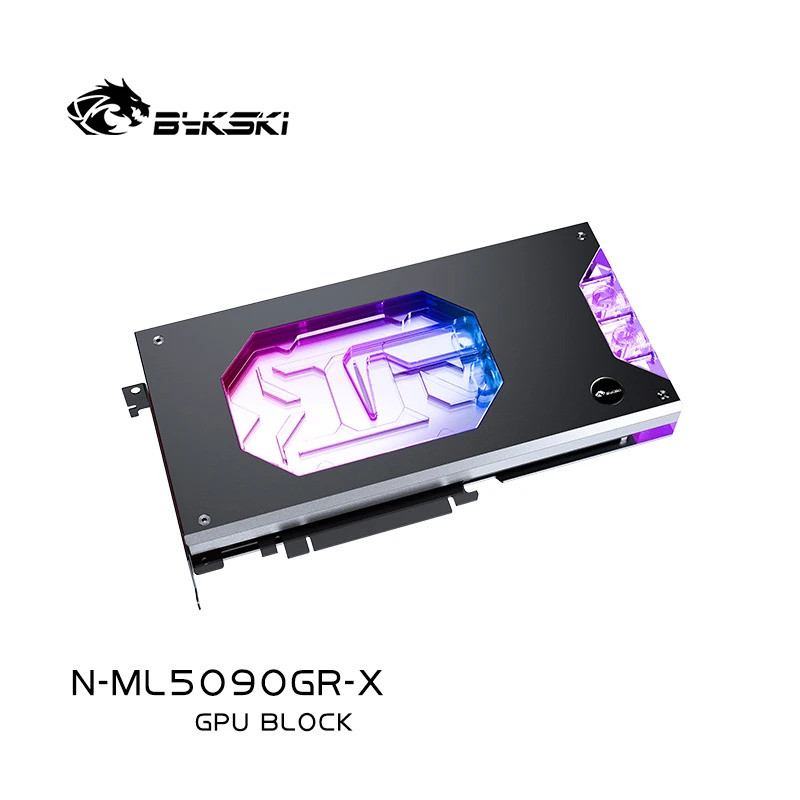 HUI Bykski GPU Block ใช้สําหรับ Manli RTX5090 OC Gallardo / ZOTAC RTX5090 SOLID OC กราฟิกการ์ดหม้อน้