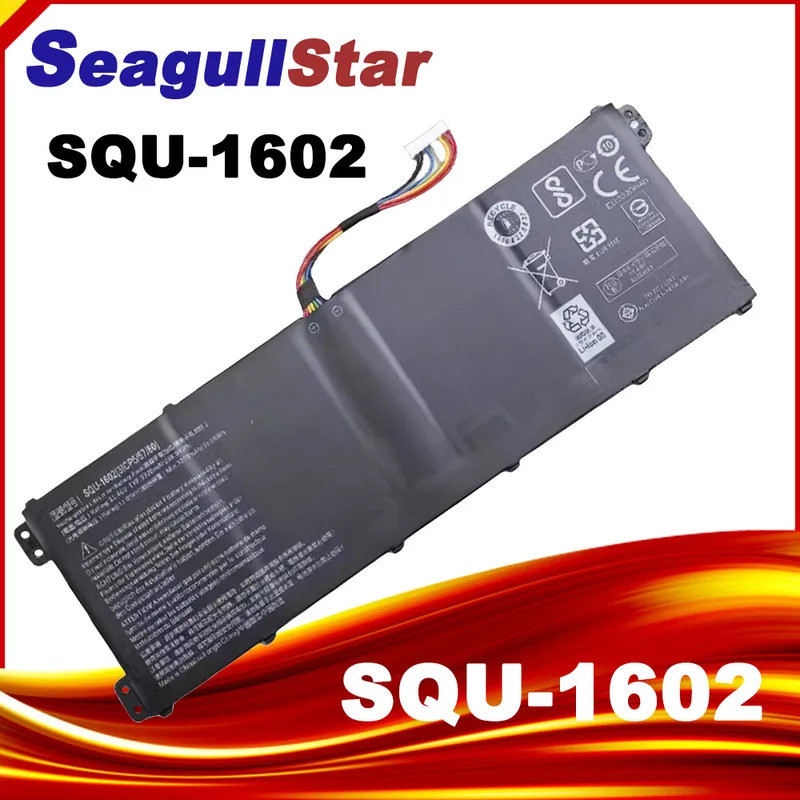 SQU 1602 แบตเตอรี่แล็ปท็อปสําหรับ LG 15U480 15U470 15UD470 916Q2271H สําหรับ Hasee 916Q2271H 3ICP5/5