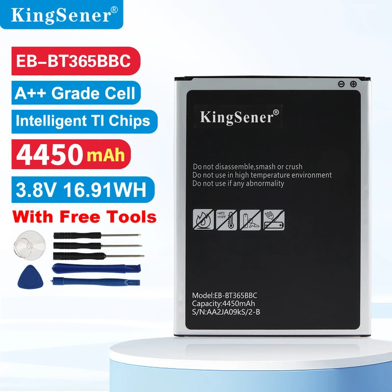 KingSener EB-BT365BBC เปลี่ยนแบตเตอรี่สําหรับ Samsung Galaxy Tab Active SM-T360 SM-T365 SM-T390 SM-T