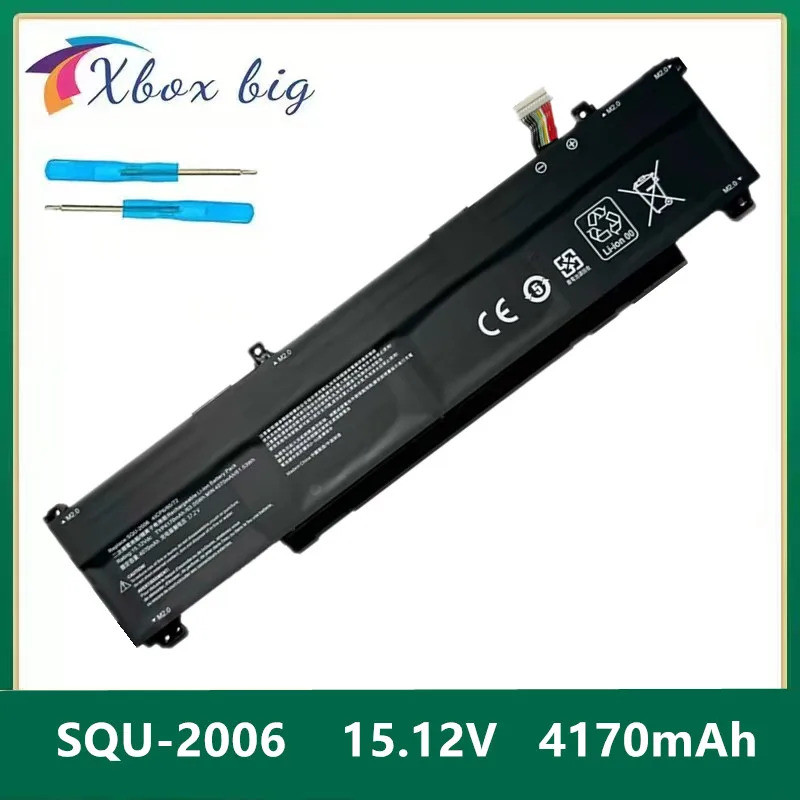 SQU-2006 แบตเตอรี่แล็ปท็อปโน้ตบุ๊คสําหรับ Hasee ThundeRobot 16 911X สําหรับ Hasee T8Pro S8D6 S8 D626