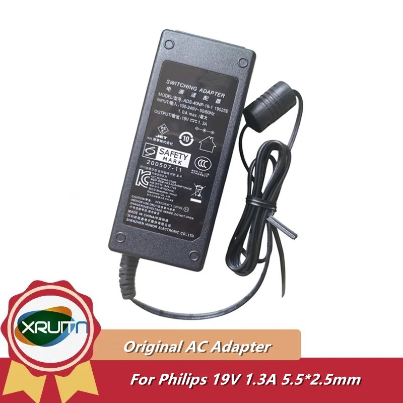 Original 19V 1.3A ADS-40NP-19-1 AC Adapter Charger สําหรับ Philips AOC 24B2XH/27B2H 24B2XD 24B2XDM 2