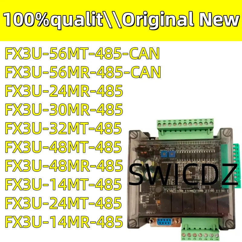 100% ใหม่ original FX3U-14MR FX3U-14MT FX3U-24MR FX3U-24MT FX3U-48MR FX3U-48MT FX3U-30MR FX3U-32MT F