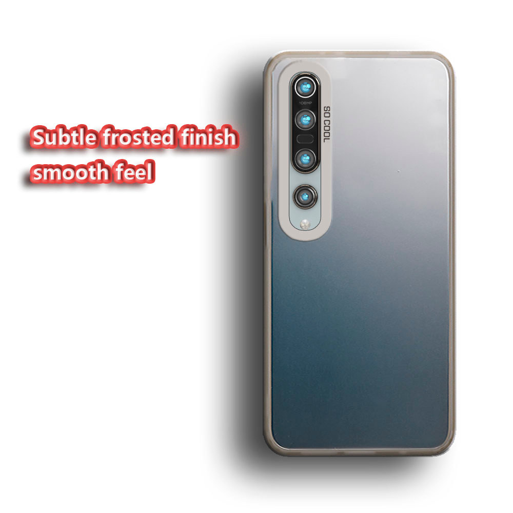 สําหรับ Xiaomi Mi 10 5G Mi 10 Pro 5G 4G M2001J2G M2001J2I M2001J1G Slim Fit ซิลิโคนนุ่มกรณีเลเซอร์เน