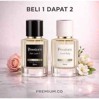 ( BELI 1 DAPAT 2 )Parfum FYC Paris Lover + Sweet Baby Yessica's Long Hour Perfume - Eau De Parfume