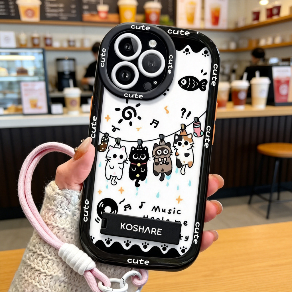 💖🔥เคสไอโฟน เข้ากันได้สำหรับ ป้องกันการตก iPhone 17promax 13 14plus 15PRO 12 16PRO 11-HLPFK64
