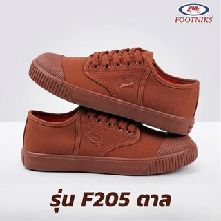 🔥ลูกค้าใหม่ 1 บาท💯 Footniks รองเท้าผ้าใบนักเรีย รุ่นT09-F205 คุณภาพเทียบ Gold city ไซส์ 31-45