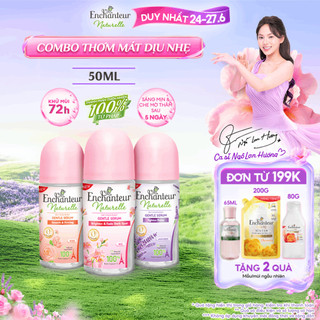 [MỚI] Lăn khử mùi tinh chất Serum Làm Sáng Da và Che Mờ Thâm sau 5 ngày - 100% thiên nhiên dịu nhẹ Enchanteur 50ml