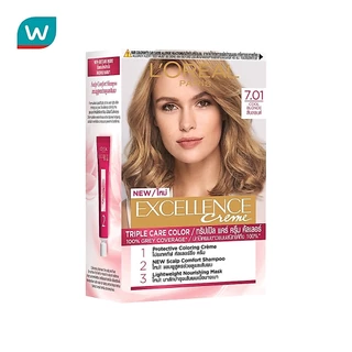 L'Oreal ลอรีอัล ปารีส เอ็กซ์เซลเลนซ์ ครีม เบอร์ 7.01 สีบลอนด์