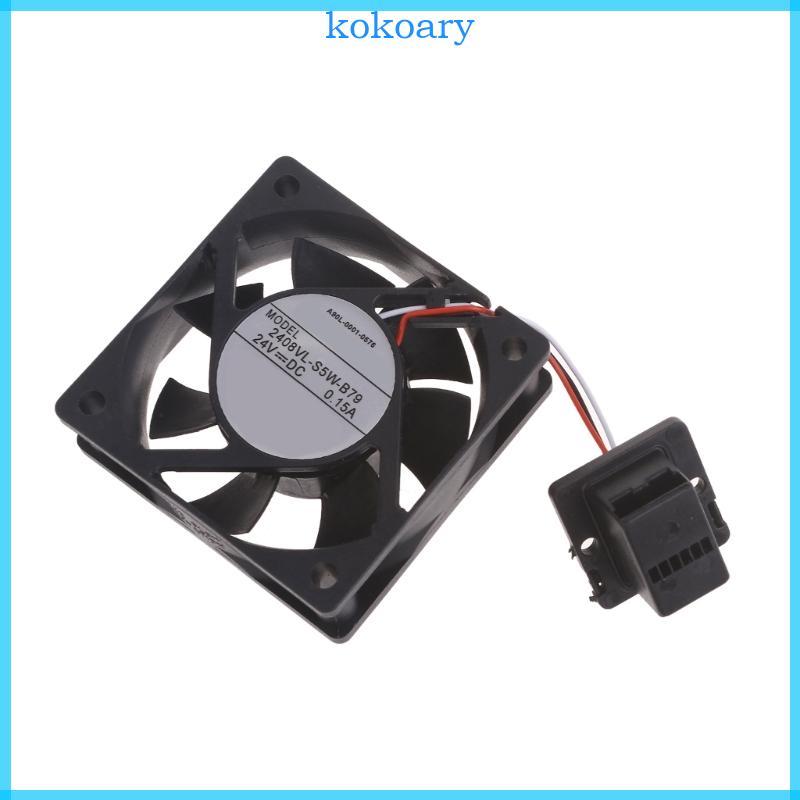 KOK 60x60x20mm A90L-0001-0576 2408VL-S5W-B79 6020 60mm 24V 0 15A Fanuc พัดลมระบายความร้อน