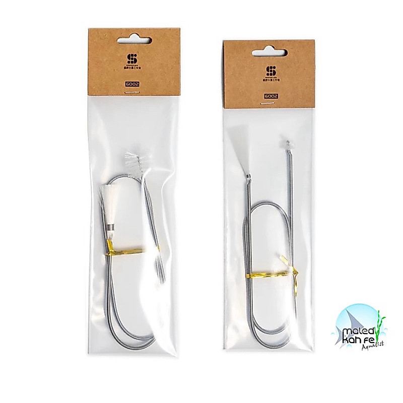 แปรงขดลวด แปรง สปริง ทำความสะอาดเครื่องแก้ว สายยาง ท่อกนองตู้ปลา ข้องอ spring wash brush 10/13 มม 13/17มม ยาว 65 cm ขัด
