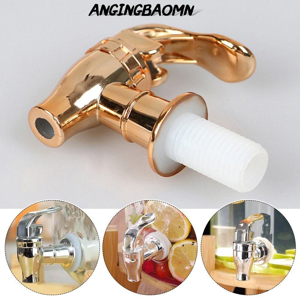 ANGINGBAOMN ก๊อกน้ําพลาสติก, เครื่องดื่มเสิร์ฟน้ําผลไม้ Dispensing เครื่องดื่มขวดก๊อกน้ํา, เครื่องดื่ม Dispensing Faucet อุปกรณ์เสริม Glass Bubble