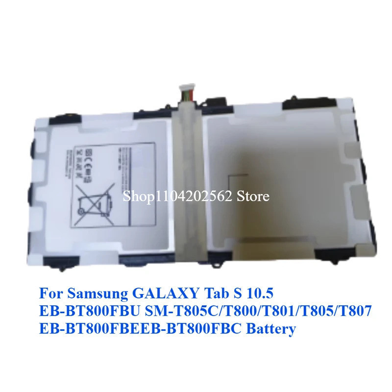 สําหรับ Samsung Galaxy Tab S 8.4 S2 8.0 S6 Lite 9.7 S3 9.7 S4 10.5 S5e SM-P610 P615 EB-BT705FBE EB-B