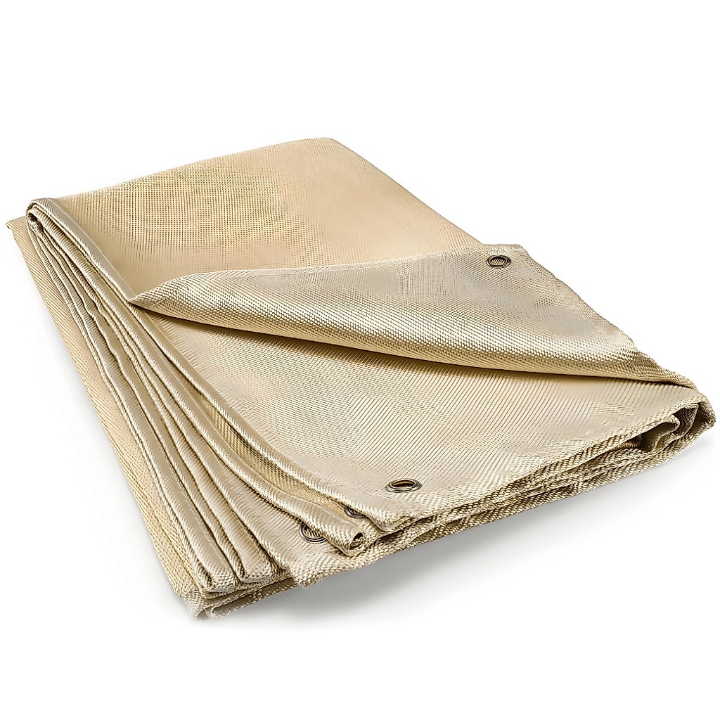 ผ้าห่มกันไฟ ผ้าห่มกันสะเก็ดไฟงานเชื่อม หนา 1 มม. Spark Protection Blanket ขนาด 2x3 เมตร