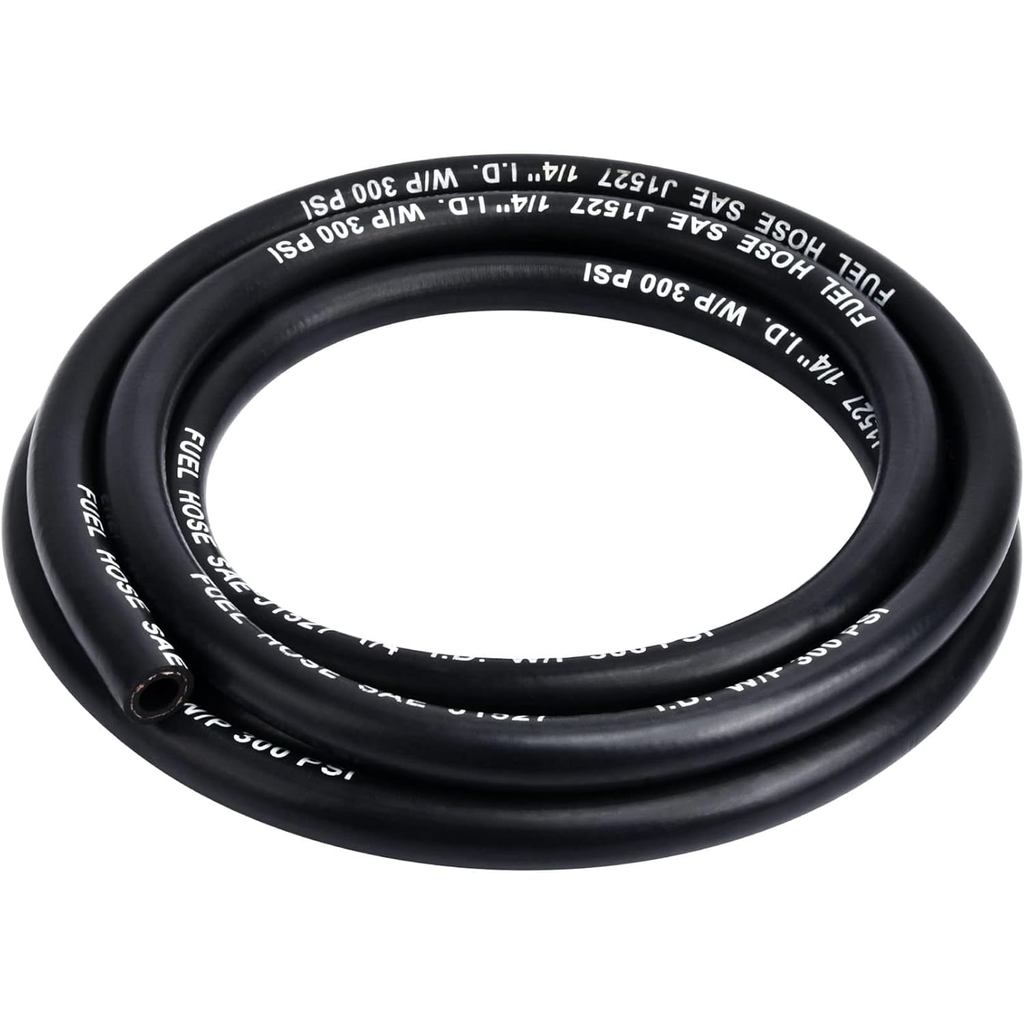 EVIL ENERGY 1/4 สายน้ํามันทะเลประเภท A1-15 ยาง 10FT SAE J1527
