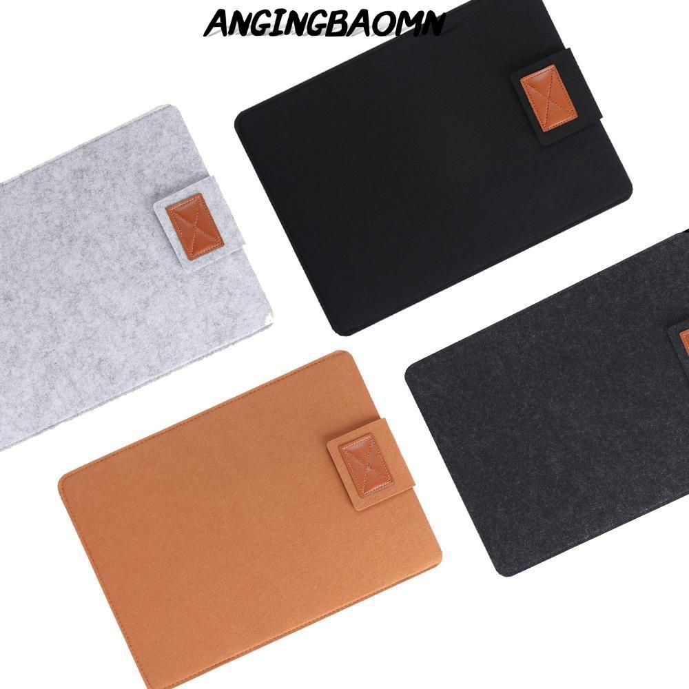 ANGINGBAOMN กระเป๋าเก็บแท็บเล็ต, Felt 6 6.8 7 10 11 นิ้ว e-Reader Sleeve, สีสันสวมใส่ Universal Notebook ซิปสําหรับ Kindle Paperwhite/Kobo/Boox/Surface/