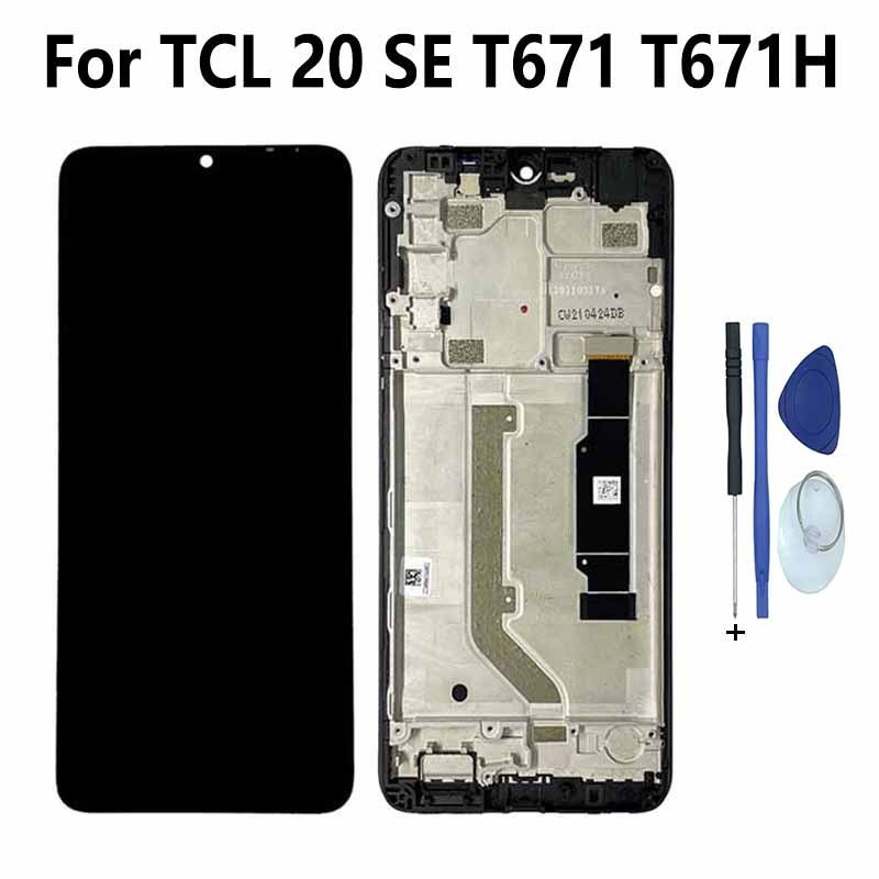 สําหรับ TCL 20 SE T671H T671E T671F T671O จอแสดงผล LCD Touch Screen Digitizer Assembly สําหรับ TCL 2