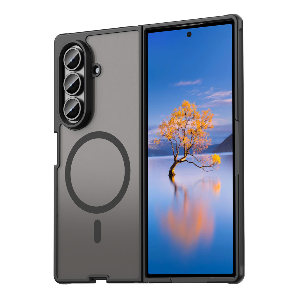 Z Fold7 Cases Luxury Slim Matte Case Samsung Galaxy Z Fold 7 PC TPU Hybrid Armor Cover