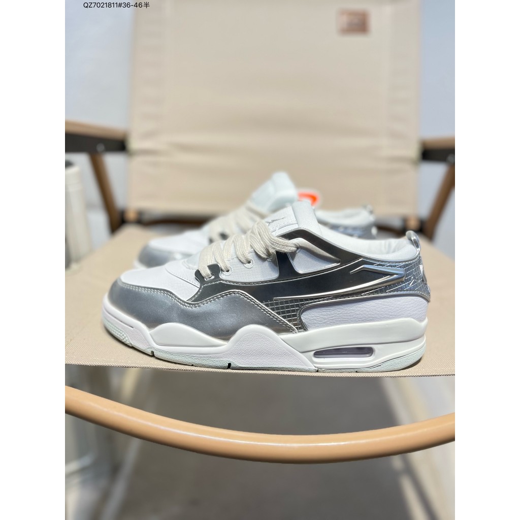 ไนกี้ Air Jordan 4 RM รองเท้าบาสเก็ตบอลสำหรับชายและหญิง สวมใส่ได้อย่างสบายและทนทาน