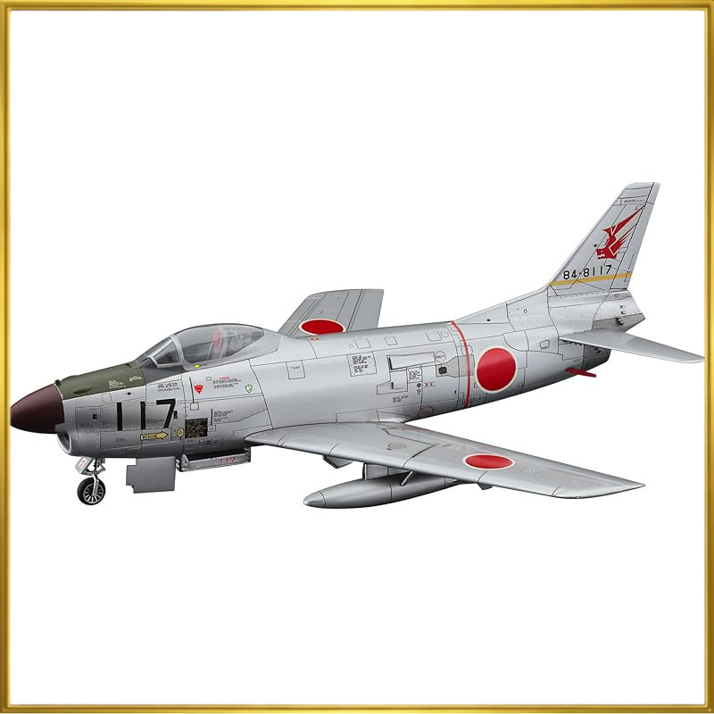 Hasegawa F-86D Sabre Dog Model Kit 1/72 Japan Air Self-Defense Force E49