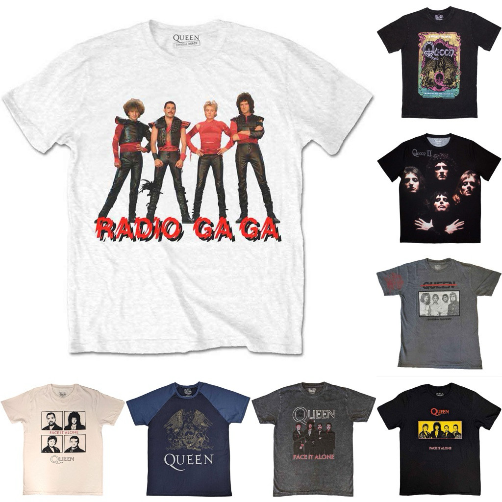 ⚠️เปิด PREORDER เสื้อวงดนตรี Queen T-Shirt ลิขสิทธิ์ของแท้ UK 🇬🇧🤘🔥