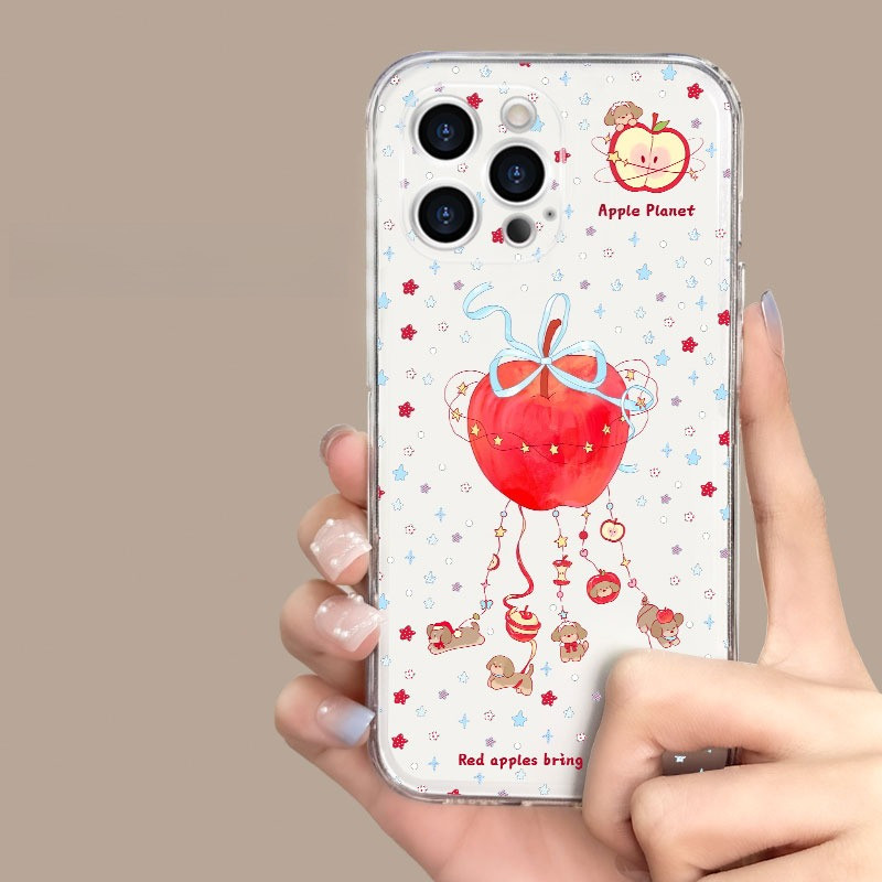 XiaoMi กรณี Apple Wind Chime ออกแบบนุ่มสําหรับ 11 12 13 Lite T Pro 5G Ne Redmi A1 2 5 Redmi 8 9 10 1