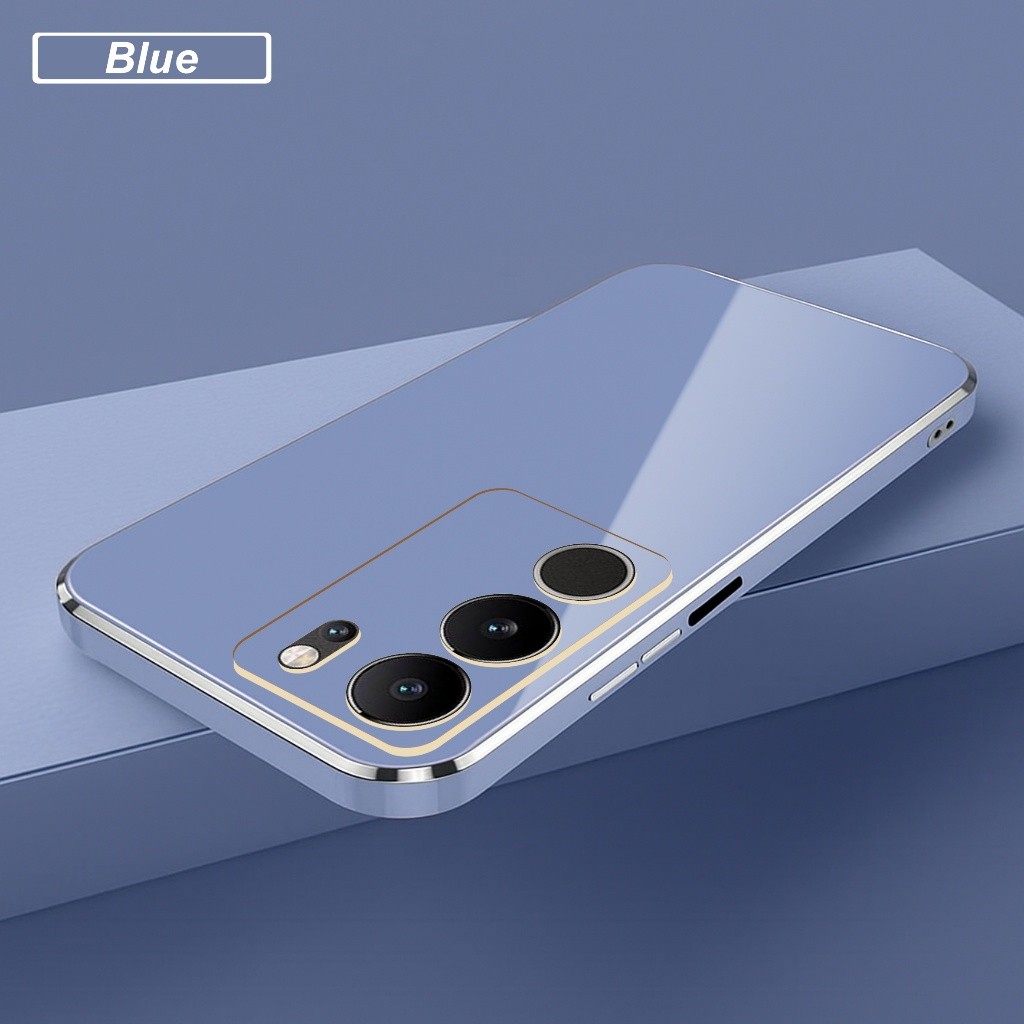 เคสนิ่ม Vivo V29 V29e Glossy Luxury Slim Elegant Premium Casing Handphone
