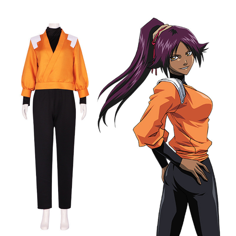 เสื้อผ้า cosplay Yoruichi Shihouin รุ่นที่ 2 และ 3 จากอนิเมะ bleach