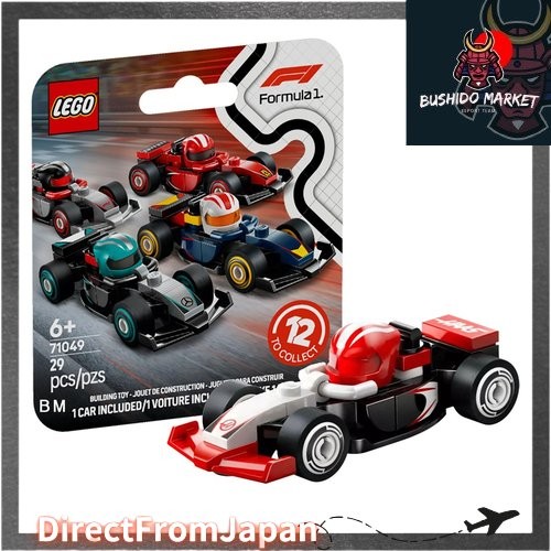 รถแข่ง LEGO F1 Collector's Race Haas | รถแข่ง Haas F1 Team [71049-10] 【DirectFromJapan】
