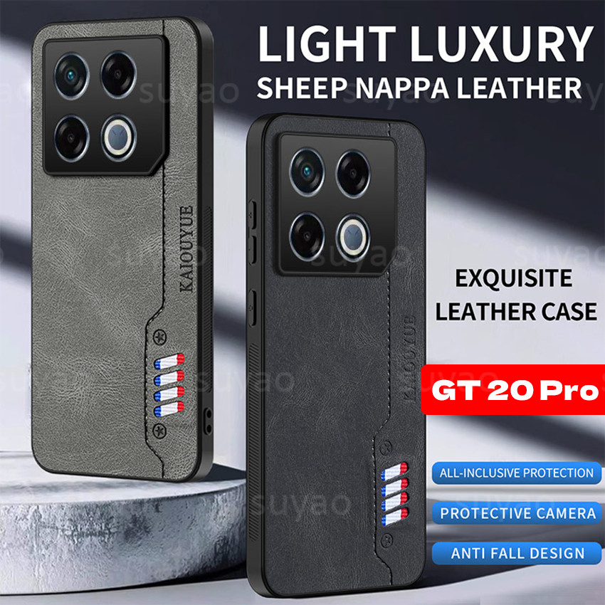 หนังสําหรับ infinix GT 20 Pro GT20 20Pro 30 2025 เคสโทรศัพท์หรูหราปลอก GT20Pro GT30Pro กันกระแทกเกรา