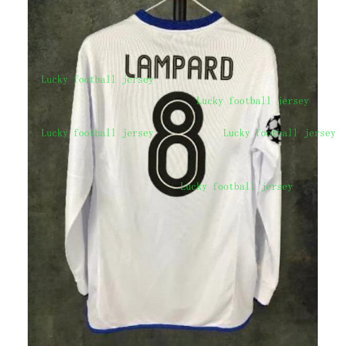 เสื้อบอล Chelsea Retro แขนยาวสำหรับผู้ชาย คุณภาพสูง