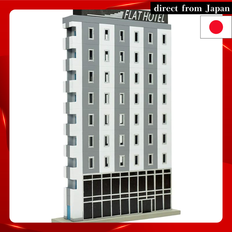 TOMYTEC Building Collection Kenko Collection 164 Thin Building B Modern Hotel Diorama Accessories