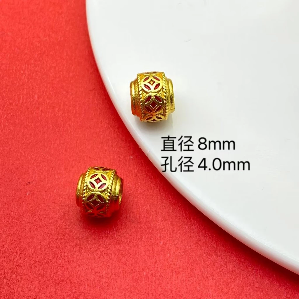 อุปกรณ์เสริมเครื่องประดับ Knot Fortune ตัวอักษรและลูกปัด barrel พร้อม spacer thumbnail 5