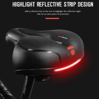 อานเบาะจักรยาน อานเบาะที่นั่งหลัง พนักพิงจักรยาน นั่งสะบาย bicycle seat งานปราณีต สวยงาม