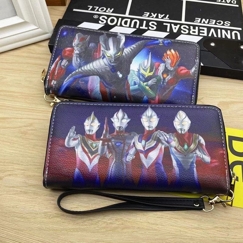 Cyro Zeta Ultraman Hand Strap Hand-held Wallet Children Little Boy Boy Long Large Capacity Coin Purs