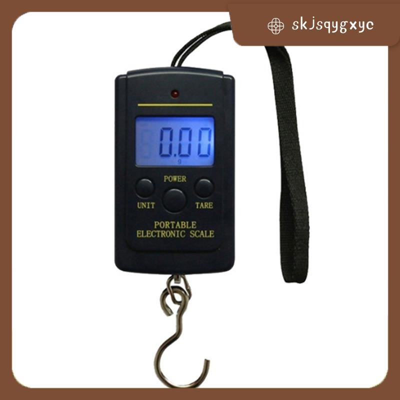 skjsqygxycA060 Rope Portable Scale Pocket กระเป๋าเดินทางสําหรับ 40kg/10g พร้อมเชือก