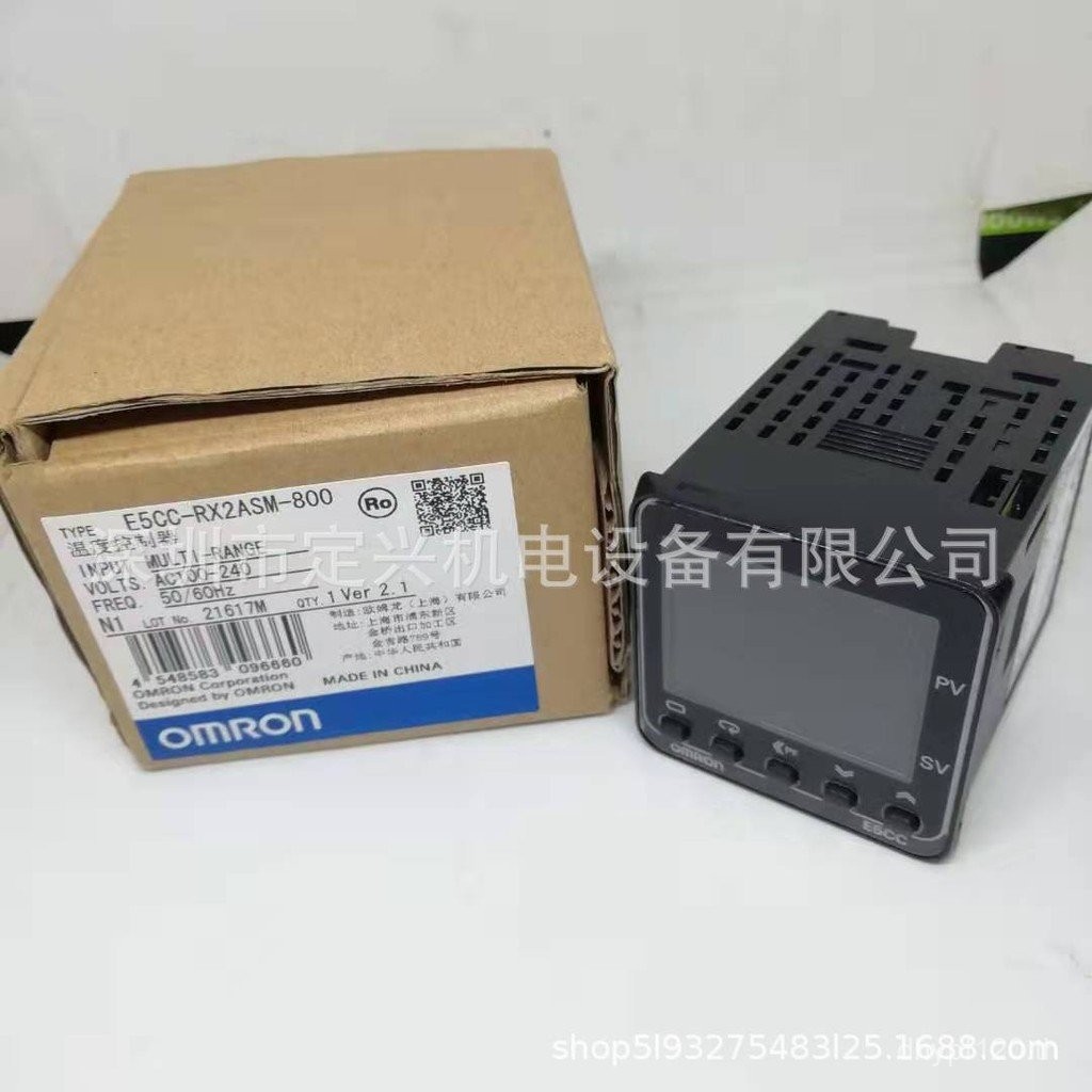 E5CC-RX2ASM-800 จอแสดงผลดิจิตอล E5CC-RX2ASM-800 เทอร์โมสตัท