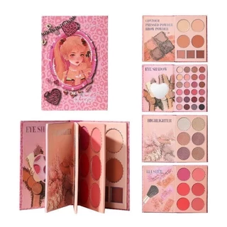 T-T (BL046-175 ) 43 สี พาเลทตา ไฮไลท์ บลัชออน อายแชร์โดว์ คอนทัวร์ สีสวย