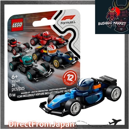 รถแข่ง LEGO F1 Collector's Race Car Williams | รถแข่ง Williams F1 Team [71049-7] 【DirectFromJapan】