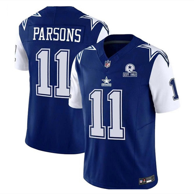 เสื้อ warrix เสื้อฟุตซอล 2025NFL Dallas Cowboys Dallas Cowboys เสื้อฟุตบอล11 # Parsons
