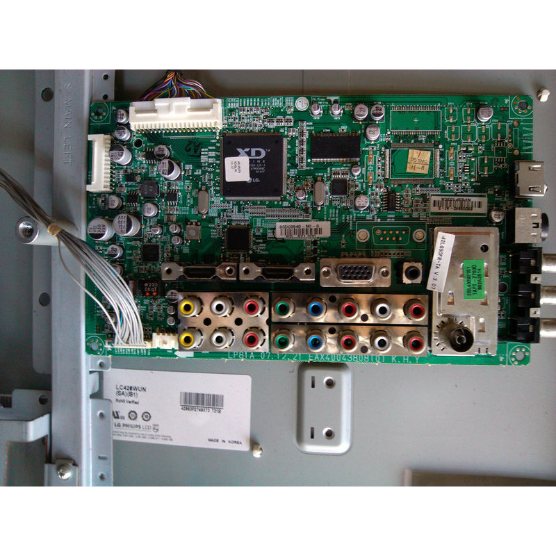 เมนบอร์ดโปรแกรมผู้ขาย LG 42LG50FR-TA 42LG60FR EAX40043808 0 พร้อม LC420WUN