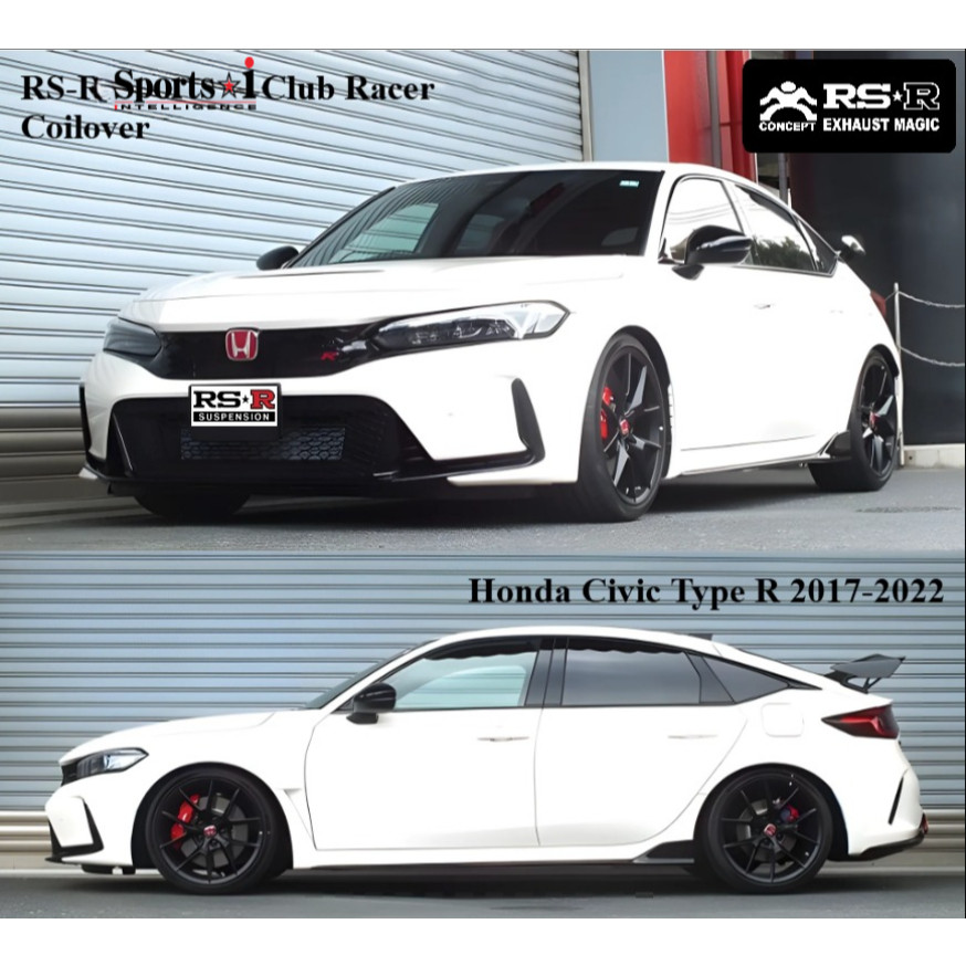โช้คอัพ โช๊ค โชค RS-R Sports*i Club Racer Coilover For Honda Civic FK8 FL5 Type R 17-22 Spec ปรับ 36