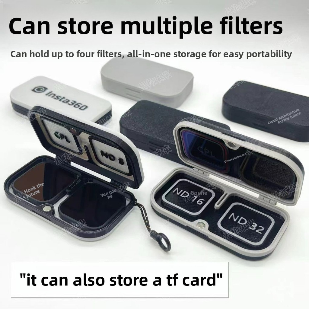 Original Design/insta360 acepro1/2 Mount Filter Storage Box ND Filter Storage Box