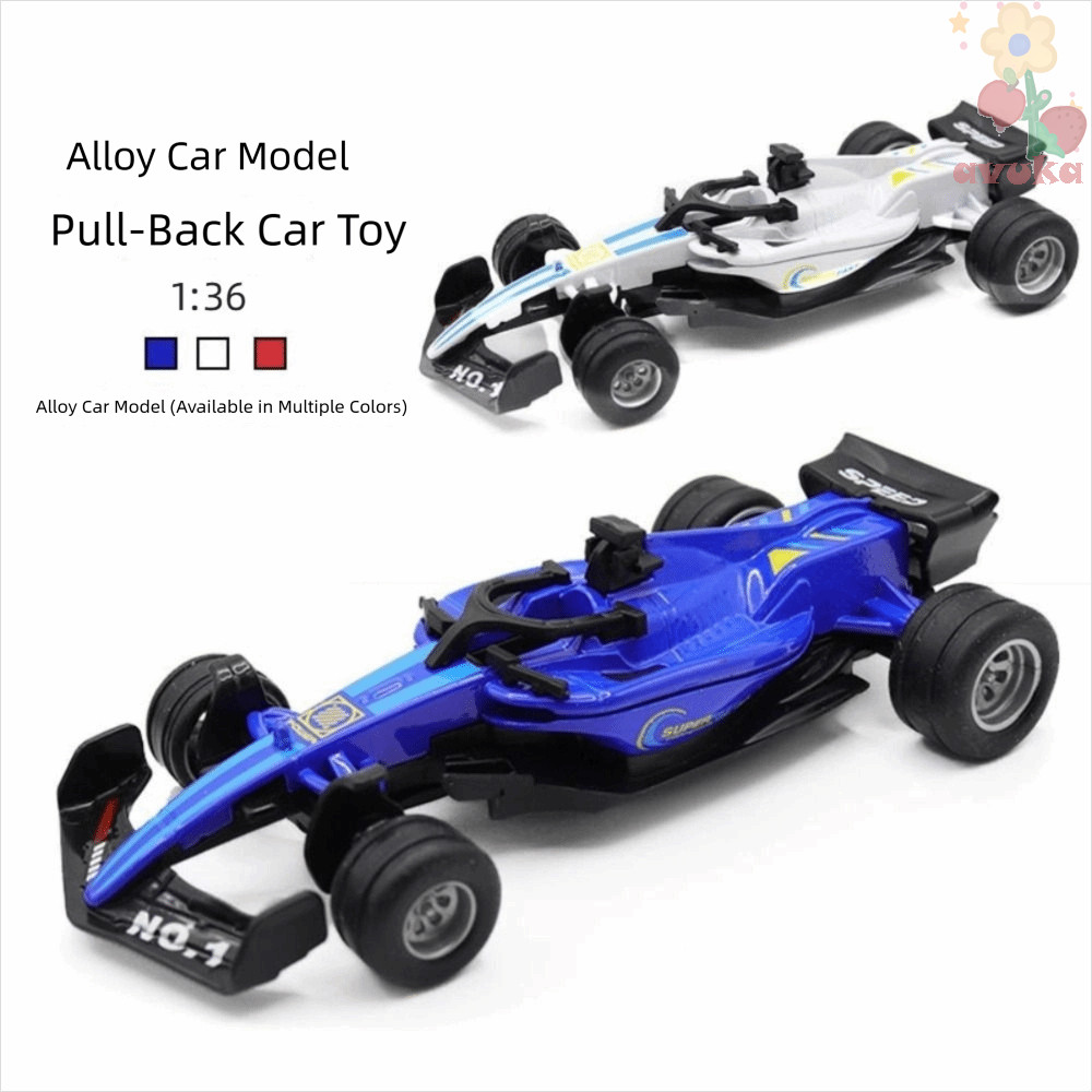 AVUKA F1 Race Car Model Toy, Drift Track Edition F1 Race Car Toys, Formula One Slick Rubber 1:36 All