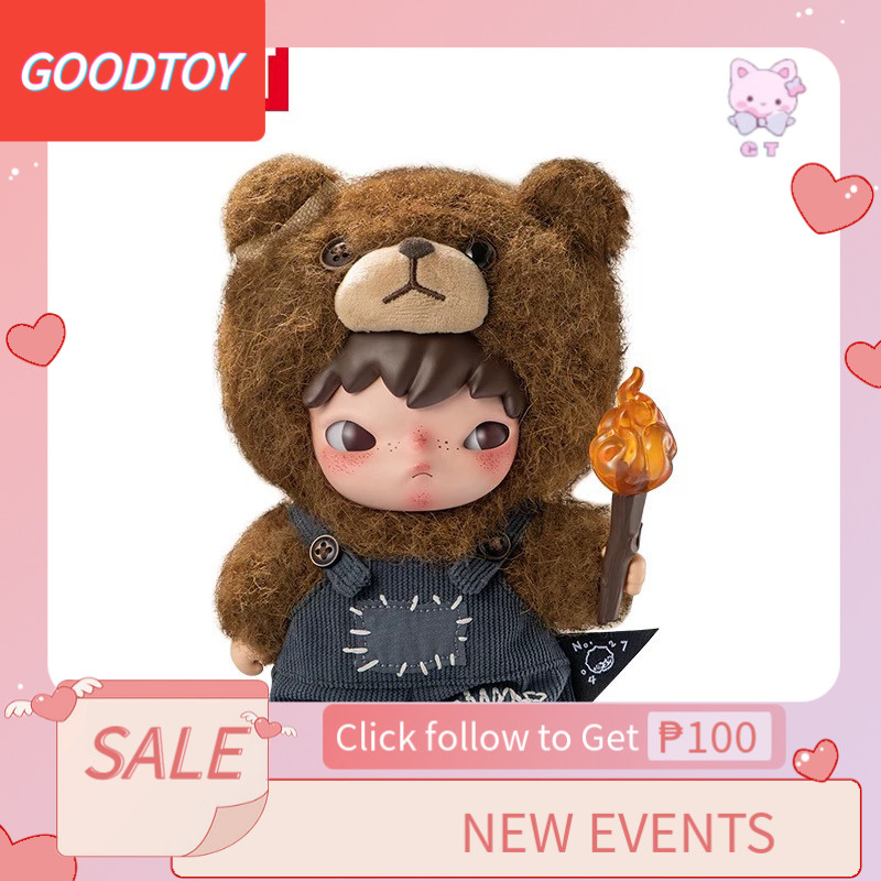 Hirono Living Wild Hirono Living Wild Fight สําหรับ Joy ตุ๊กตาเครื่องประดับตุ๊กตาแขวนการ์ด Daigou