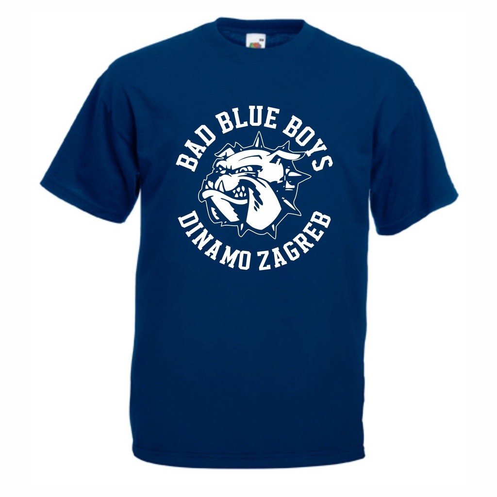 เสื้อยืดลําลอง พิมพ์ลาย Dinamo Zagreb Bad Blue s BBB Ultras Croatia Hrvatska คุณภาพสูง สวมใส่สบาย แฟ