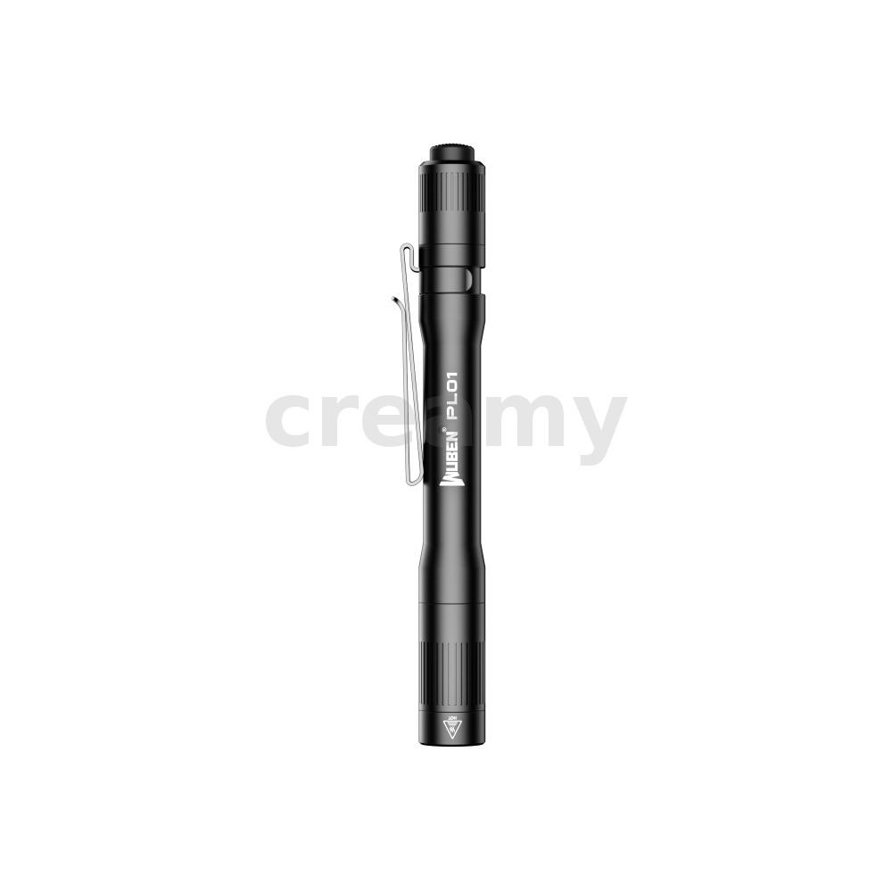 WUBEN PL01 ปากกาไฟฉายแบบชาร์จไฟได้ 650 Lumens พกพาสะดวก กันน้ำ สำหรับใช้ในกรณีฉุกเฉินขณะอยู่กลางแจ้ง