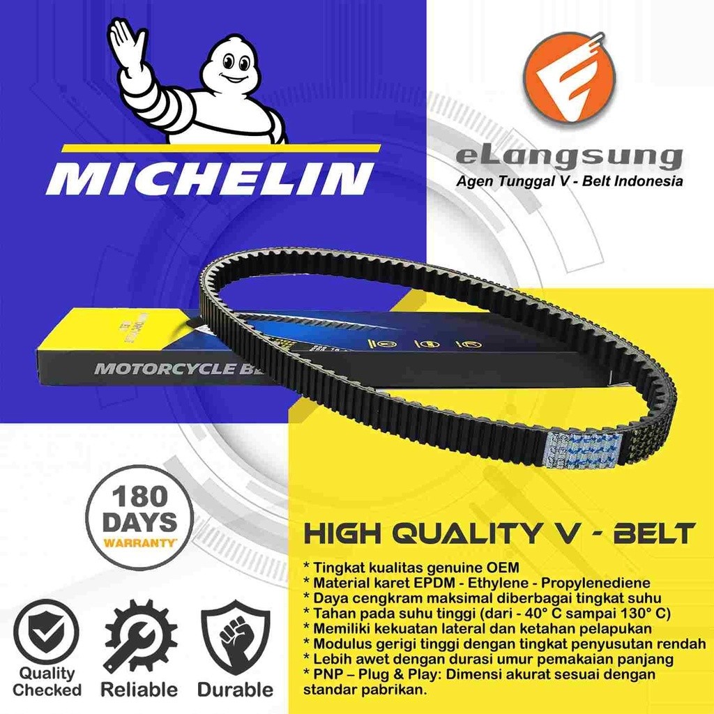 BF45ED Vanbelt Michelin Beat Fi ESP Scoopy Fi ESP Vario 150 Vario 125 PCX 150 ADV 150 Nmax Aerox Mio