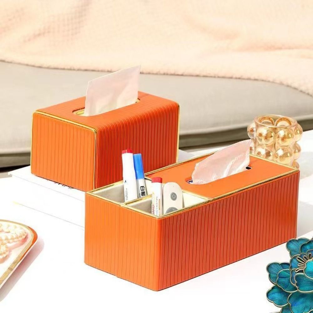 วิฟลายโซ กล่องทิชชู่,ชั้นวางตู้ผ้าเช็ดปากสี่เหลี่ยมหนัง ปู่ ทรงสี่เหลี่ยม,เนื้อเยื่ออ่อนสไตล์นอร์ดิกสําหรับตกแต่งบ้าน - รูปที่ 2