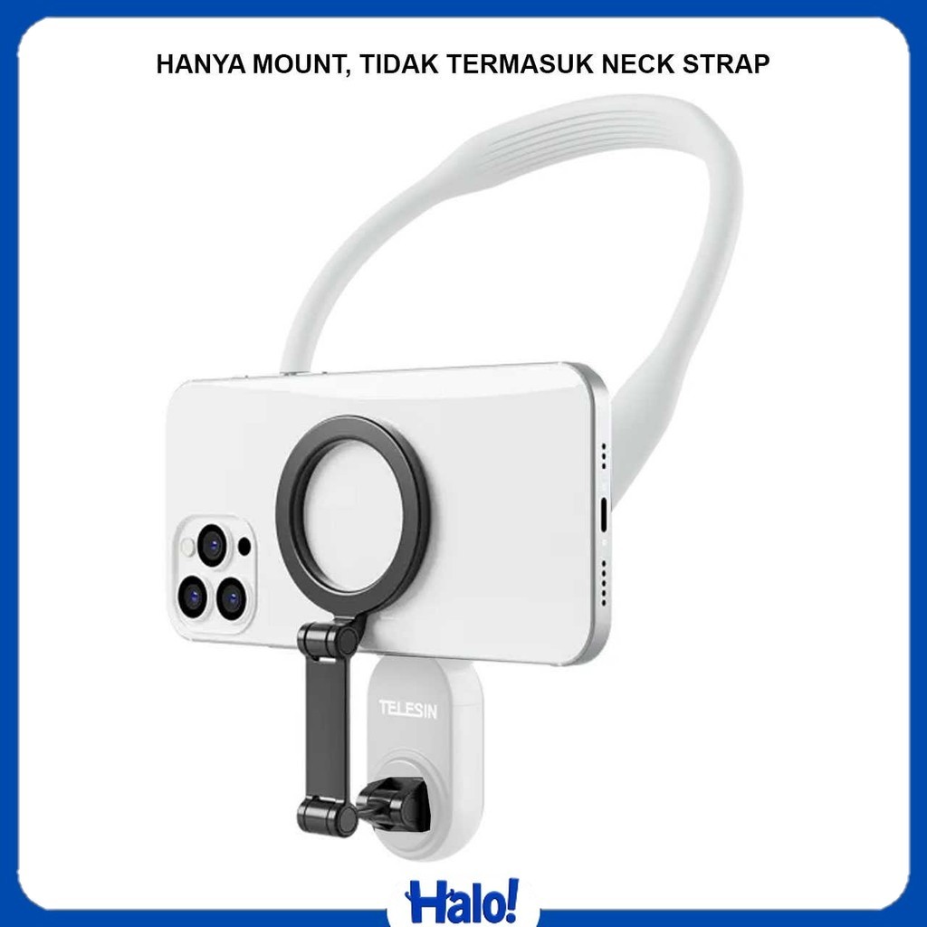 TELESIN แท่นยึดสมาร์ทโฟนแม่เหล็กสําหรับสร้อยคอสาย TELESIN - P7-MB-01